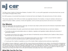 Tablet Screenshot of njcar.com